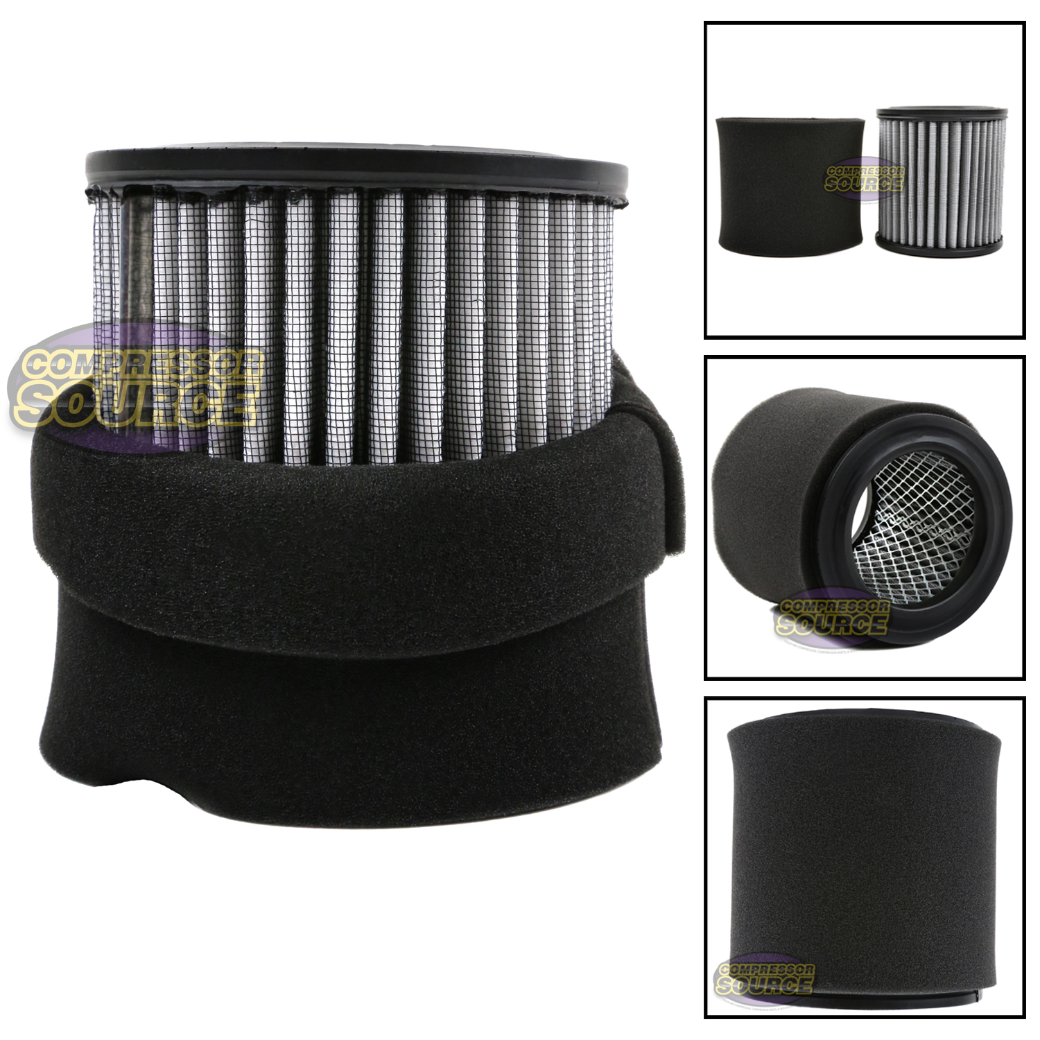 New AP429 Air Compressor Polyester Intake Filter Element With Pre